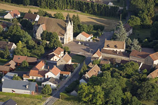 Vue aérienne de St Père