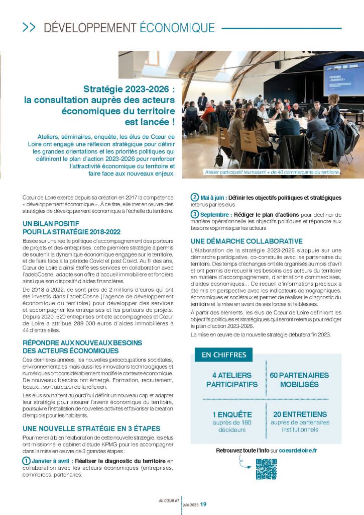 Article extrait du magazine Au Cœur édition juin 2023