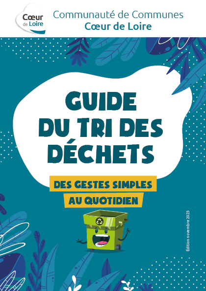 Couverture du guide du tri des déchets édition novembre 2023