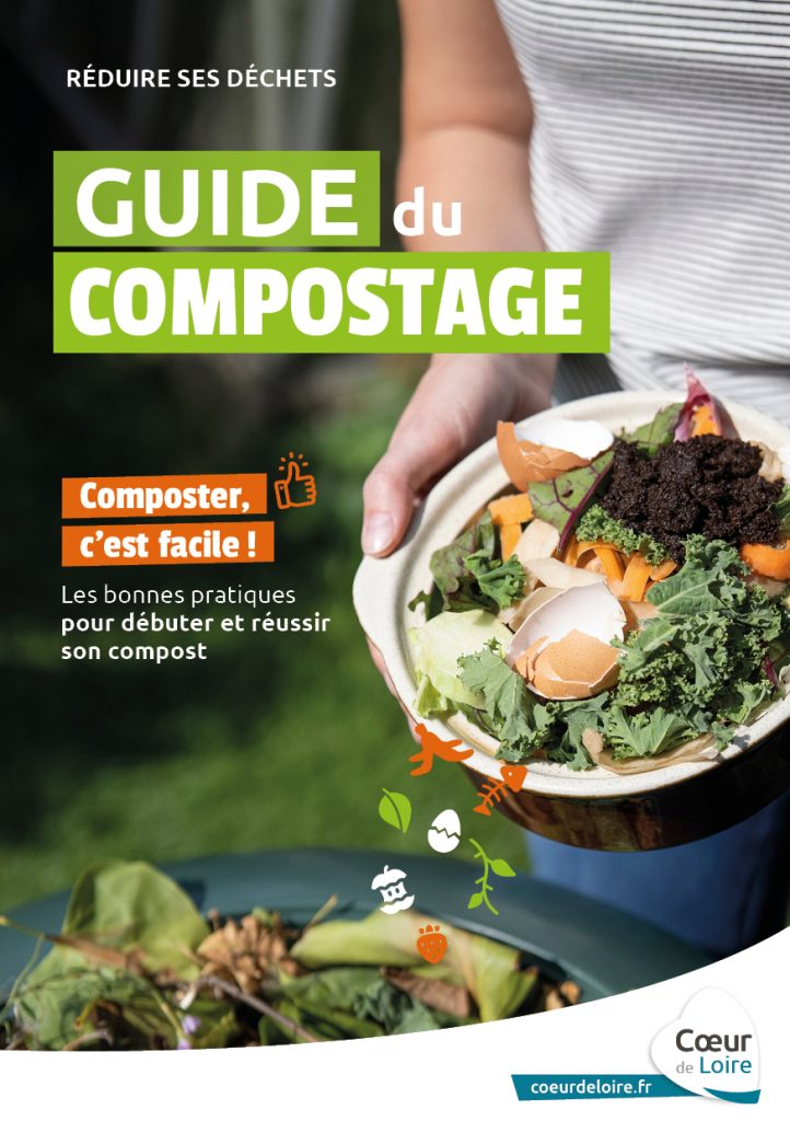 couverture du guide du compostage de Cœur de Loire édition 2024