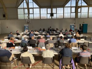 conseil communautaire du 6 juin 2024 à la salle des fêtes de neuvy-sur-loire