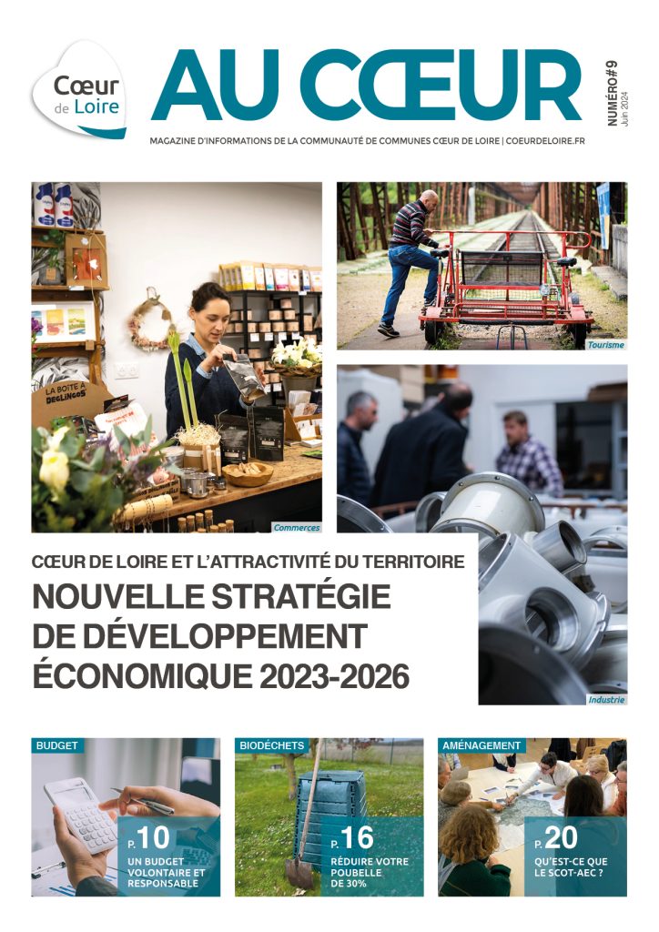 Couverture du magazine Au Cœur de Cœur de Loire numéro 9