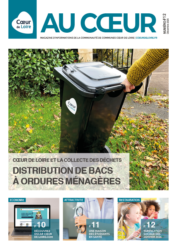 Couverture du magazine Au Cœur numéro 12 (parution décembre 2025)